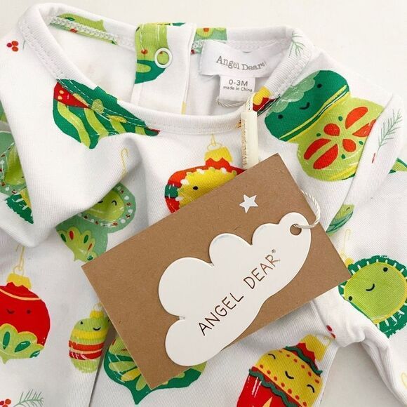 Angel Dear Holiday Christmas Ornament Knotted Gown Size 0-3m Unisex - Picture 3 of 4